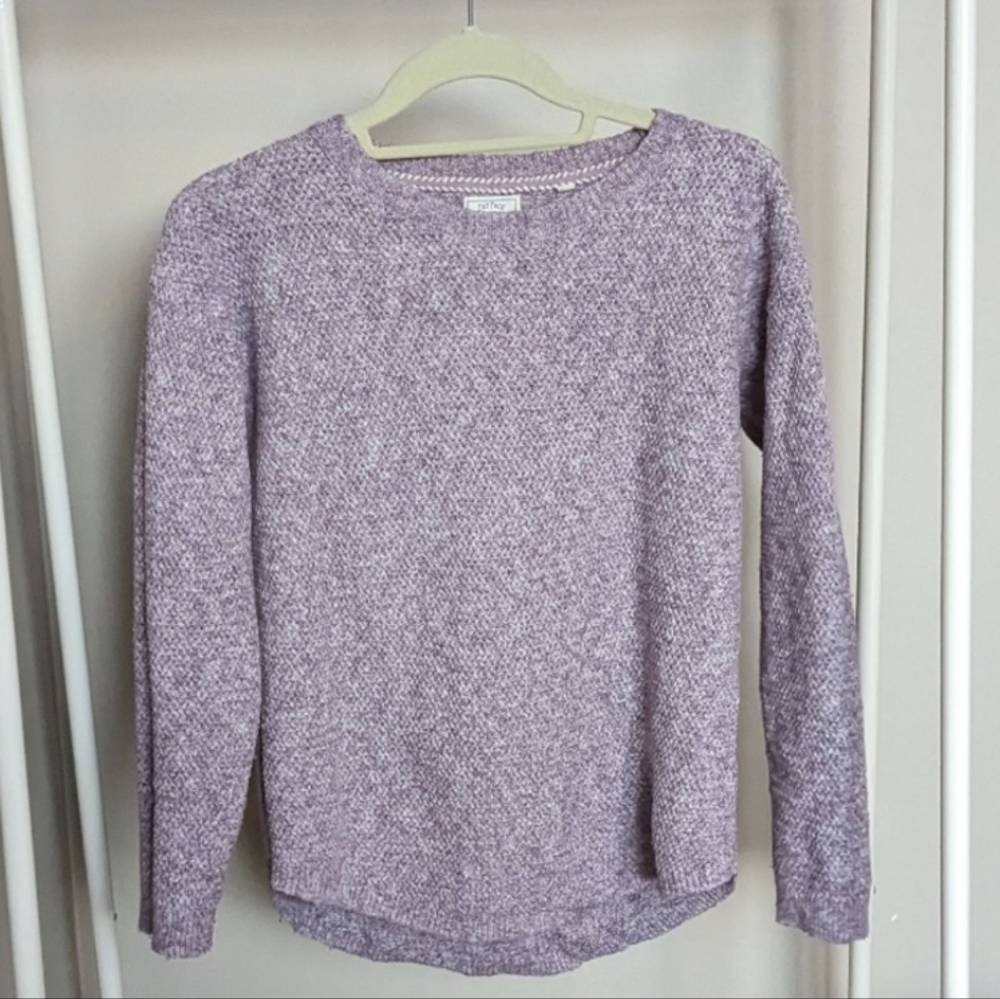 Fat Face Sweater, Lilac, Size 4